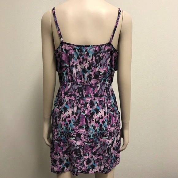 SOLD - Bar III Silk Mini Dress - Picture 2 of 8